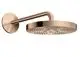 AXOR-HG-AXOR-One-Kopfbrause-280-1jet-mit-Brausearm-Polished-Red-Gold-48491300 gallery number 1
